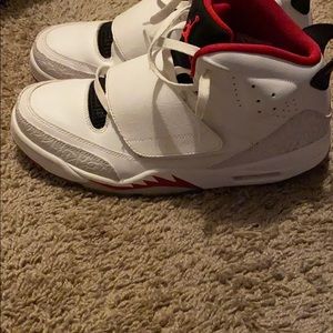 Jordan shoes like new white